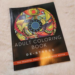 Adult Coloring Book: De-Stress: Adult Coloring Book